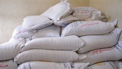 ضبط 900 كيلو دقيق مجهول المصدر بفاقوس