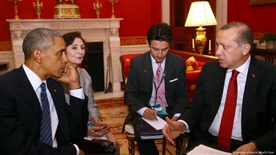 أوباما يجدد تعهده بأمن تركيا أثناء لقائه بأردوغان