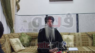 مؤتمر صحفى للأنبا كيرلس حول حالات خطف الأقباط وطلب فدية