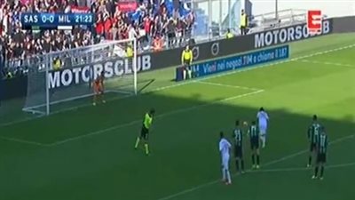 بالفيديو.. ميلان يتقدم بهدف أمام ساسولو بالشوط الأول