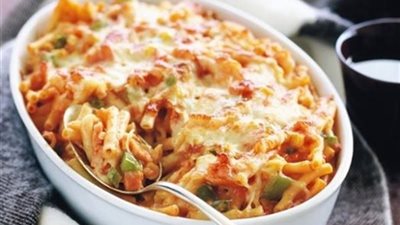 بالفيديو.. طريقة عمل مكرونة بالجبن البارميزان