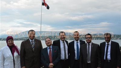 بالصور.. حفل عشاء على شرف وزير القوى العاملة بمنزل سفير مصر بجنيف