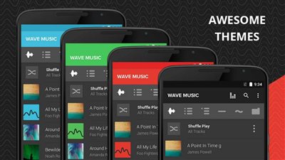 «Wave» مشغل جديد للموسيقى على أندرويد