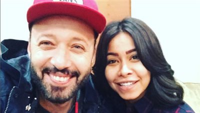 أحمد فهمي تعليقًا على صورته مع شيرين: «العظيمة»