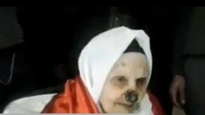 أكبر معمرة في مصر تصوت للسيسي