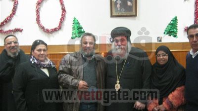 بالصور.. «جبهة التحرير» بالإسماعيلية تهنئ الأقباط بعيد الميلاد