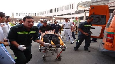 إصابة رقيب شرطة خلال مشاركته في حملة بشبرا الخيمة