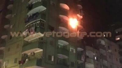 «حماية الإسماعيلية»: ماس كهربائي وراء حريق «برج النجار» بحي السلام