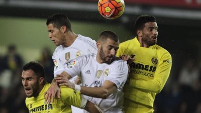 ريـال مدريد يتعادل سلبيا أمام فياريال في الشوط الأول