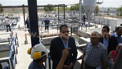 بالصور.. توصيل الصرف الصحي لـ88 قرية في الفيوم بـ2.8 مليار جنيه