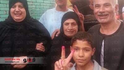 بالصور.. إقبال متزايد من الناخبين على لجان الشرقية