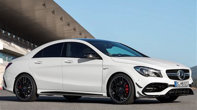 جمارك السيارة مرسيدس 45 المستوردة من قطر