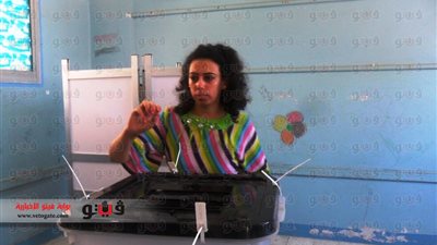 أقباط يصوتون لـ