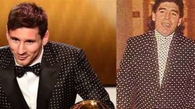 بدلة «ميسى» على طريقة «مارادونا»