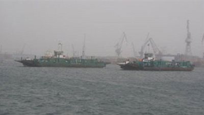 توقف الملاحة البحرية بالموانئ الكويتية لسوء الأحوال الجوية