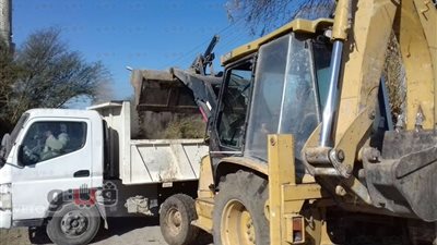 طرح طن لحوم وإزالة 590 طنا من المخلفات بأبوقرقاص في المنيا