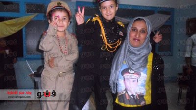 بالصور.. تواجد ملحوظ للأطفال بالانتخابات الرئاسية بشمال سيناء