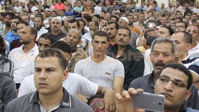 بالصور.. قرية تنظم مؤتمرا لمحاربة غلاء المهور بالدقهلية