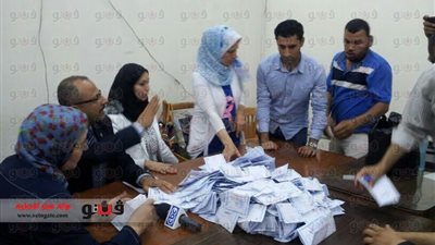 598 صوتًا للسيسي مقابل 12 لحمدين بلجنة 