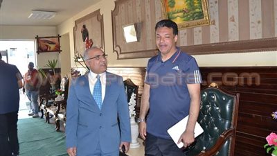 بالصور.. وصول المقاصة لمعسكره المغلق بالفيوم استعدادا لأسوان