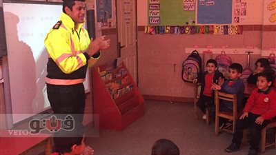 بالصور.. الداخلية تنشئ مدينة مرورية متنقلة لتعليم الأطفال قواعد القيادة