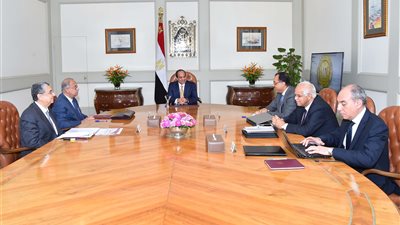 السيسي يبحث مع الحكومة تطوير منظومة السكك الحديدية ومترو الأنفاق