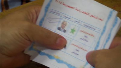 210 صوتًا للسيسي مقابل 8 لحمدين بلجنة 