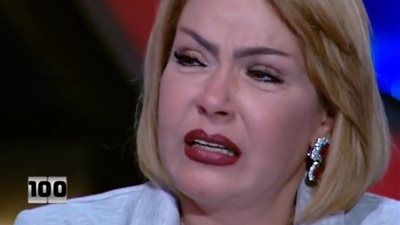 بالفيديو.. لحظة بكاء «لوسي» في برنامج راغدة شلهوب