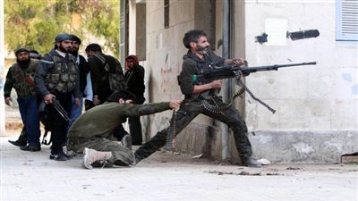 مقاتلو داعش يهاجمون الجيش السوري في حماة