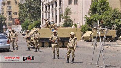 الجيش يضبط هاربا من حكم قضائى وعاطل سرقا كابلات كهربائية بالجيزة