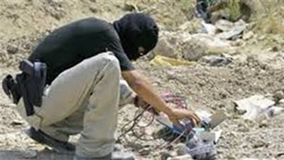 أجهزة الأمن تحبط تفجير عبوتين ناسفتين برفح