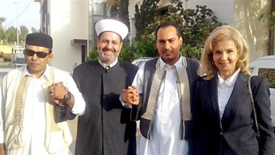 وفد من قبائل ليبيا يلتقي قيادات حزب الله لإطلاق سراح نجل معمر القذافي