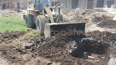 بالصور.. الخصوص تشن حملة لإزالة التعديات على أملاك الدولة