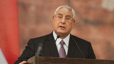 عدلي منصور والجنزوري ووزير الأوقاف يشاركون بمؤتمر الأزهر