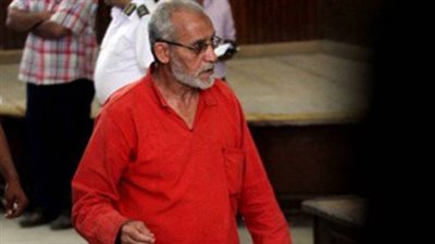 محاكمة بديع وحجازي و309 إخوانيين اليوم في «حريق مجمع الإسماعيلية»