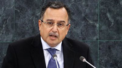 بدر عبدالعاطي: «فهمي» ووزير خارجية الجزائر بحثا الأزمة الليبية