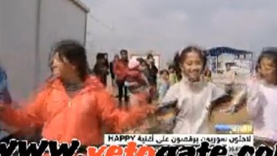 بالفيديو.. لاجئو سوريا على أنغام «happy»: ولنا في الرقص حياة