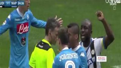 بالفيديو.. «أودينيزي» يتقدم على نابولي 2-1 في الشوط الأول