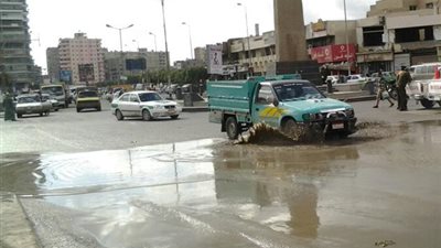 طقس سيئ وأمطار غزيرة بالفيوم