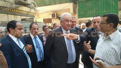 بالصور.. سامح عاشور يتفقد مبنى نقابة المحامين قبل بدء الهدم