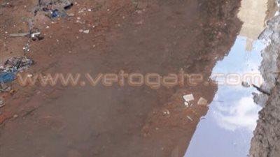 بالصور.. انقطاع المياه بالفلكي في الإسكندرية بسبب كسر