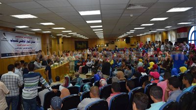 3 آلاف شاب يشكرون «السيسي» على رعاية منتدى الحوار الوطني بالمنيا