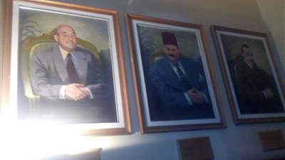 الزراعة تعيد للتاريخ اعتباره بإزالة صورة فايد من جوار سراج الدين