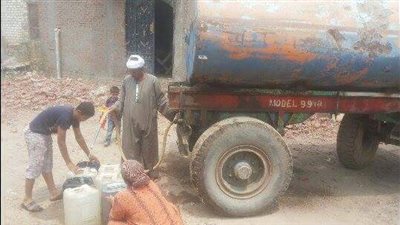 انقطاع المياه عن «قراجة» في الشرقية لليوم الـ100 على التوالي