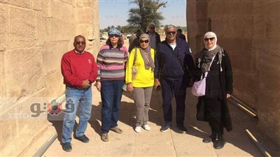 بالصور.. رواد نادي الصيد يزورون الواحات لتنشيط السياحة الداخلية