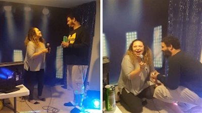 بالفيديو.. حبيبان يطلبان يدي بعضهما للزواج في نفس الوقت