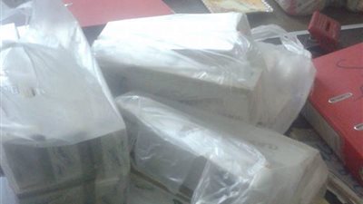 بالصور.. ضبط 1500 كيلوجرام سكر قبل تهريبه بالوادي الجديد