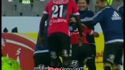 بالفيديو.. النيران الصديقة تتقدم بالهدف الثاني لطلائع الجيش أمام المصري