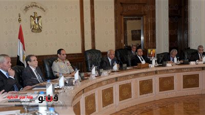 بالصور.. مجلس الوزراء: مستمرون في مواجهة الإرهاب وتنفيذ خارطة الطريق