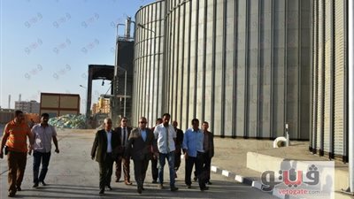محافظ الشرقية يتفقد صوامع القرين للاطمئنان على توريد القمح